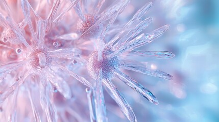 Exploring the Fascinating Microscopic World of Flowers: Water Droplets Reveal Hidden Life