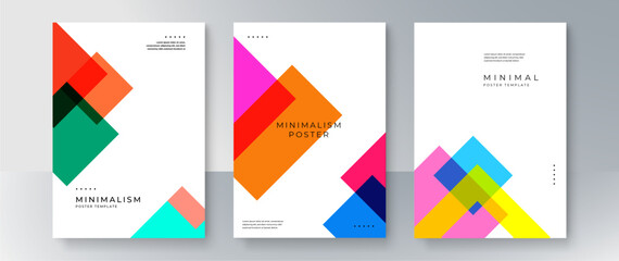 Geometric design cover collection