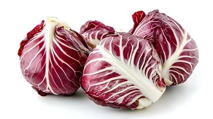 Fototapeta premium Radicchio isolated on white background