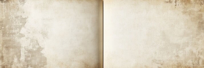 Inviting cream and brown book page background for scholarly text layout with golden ratio design element