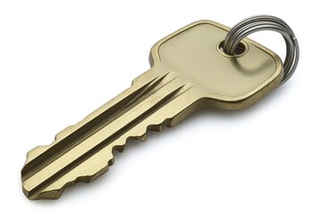 Gold Key with Ring