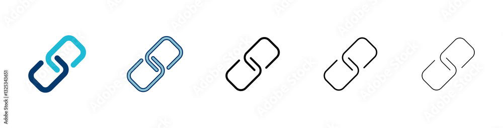Poster external link symbol icon vector. link icon isolated on white background. link vector icon. hyperlin