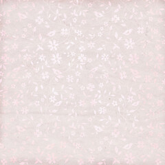 Subtle pastel pink floral texture on a beige background. Soft, elegant, seamless pattern perfect for stationery, scrapbooking, and backgrounds.