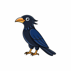 raven on a branch
