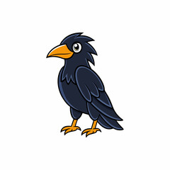 raven on a branch