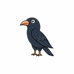 raven on a branch