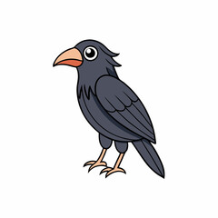 raven on a branch