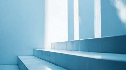 Fototapeta premium Abstract business concept symbolizing simplicity and clarity in modern strategy，business concept