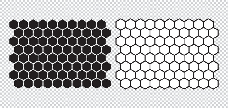 Honeycomb Seamless Pattern bee Honey Hexagon