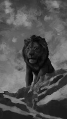 Fototapeta premium LION OF JUDA