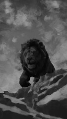 Fototapeta premium LION OF JUDA