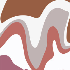 Fluid art. Modern artwork background. Mixture of acrylic paints. Abstract liquid painting marble texture, colorful gradient waves. Vector design for banner, flyer, business card, cover, invitation.