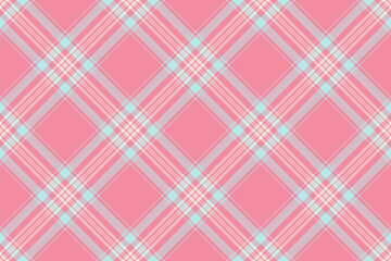 Anniversary pattern seamless textile, improvement plaid check tartan. Grunge background texture fabric vector in red and light colors.