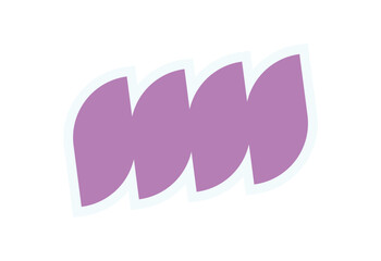 Brutalist abstract shape element sticker. Modern flat symbol with bold form and unique element. Geometric abstraction, brutalism, Y2K aesthetic, perfect for contemporary graphic projects.