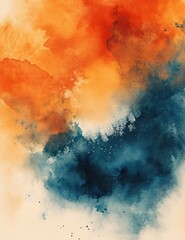 Vibrant Watercolor Painting Photography for Graphic Design Projects and Art Enthusiasts