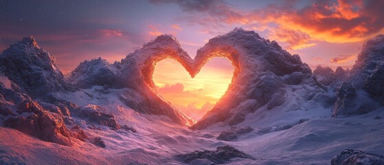 Breathtaking Mountain Landscape Photography for Romantic Themes and Nature Enthusiasts