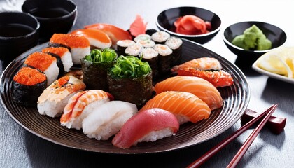 japanese food assortment