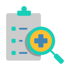 Fototapeta premium Diagnosis Icon