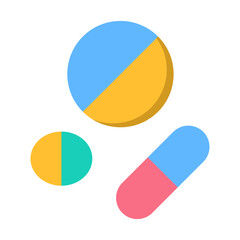 Pills And Tablets Icon