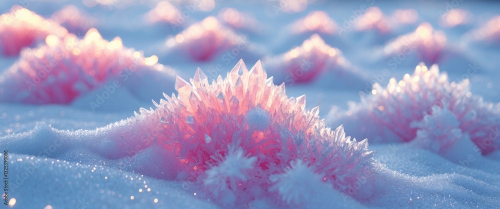 Aufkleber snow texture. white layer of snow featuring a distinctly defined surface texture.