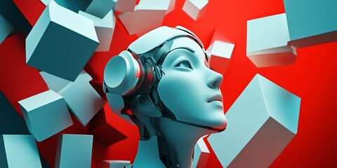 Artificial Intelligence reshaping work, illustrated through a visual depiction of how AI impacts business workflows and decision-making