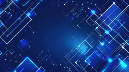 Obraz premium Border_display_board_background_blue_minimalist_grad