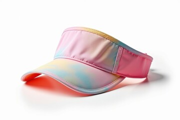 Pastel visor for sunny days outdoors