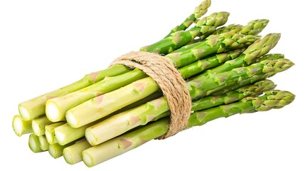Asparagus isolated on transparent png