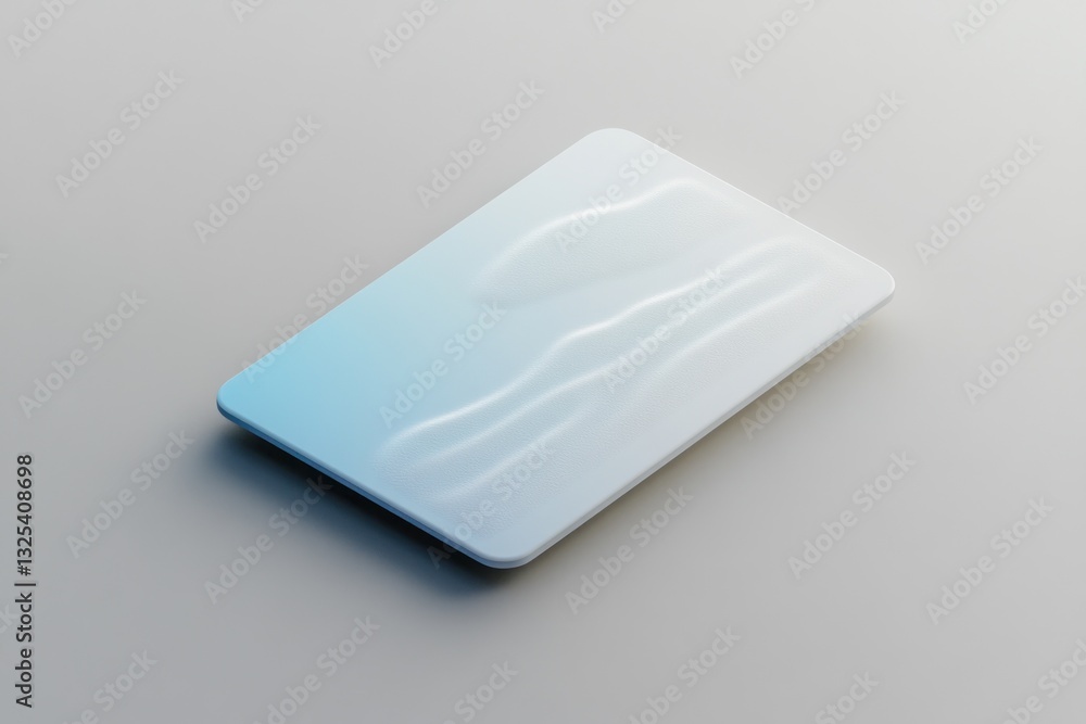 Poster abstract minimalist design with wavy texture on gradient surface for modern aesthetic and creat