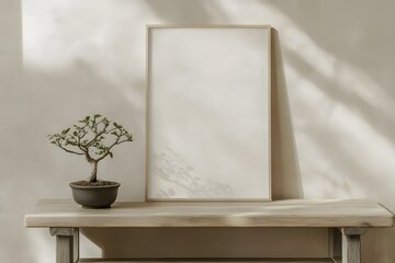 Calming Zen-Inspired Poster Mockup