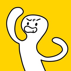 illustration of cartoon ghost