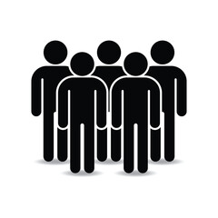5 group people icon
