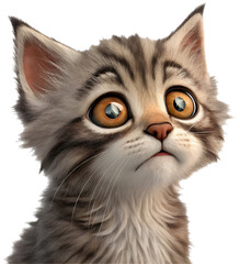 The adorable kitten emoji icon adds playful charm and sweetness to any message or conversation. 