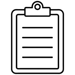 vector illustration of a clipboard with check mark icon
