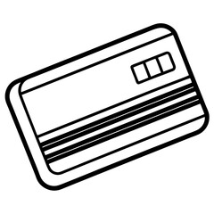 vector illustration of a credit card icon