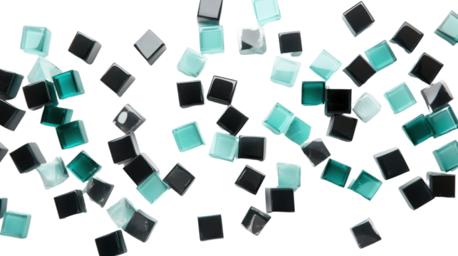 abstract geometric isolated on white background background
