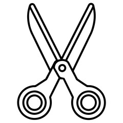 scissors isolated on white background