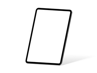 High Quality Tablet Mockup Template in Space Black Color