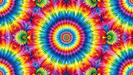 Seamless vibrant tie dye fabric pattern with a mix of colorful stripes and swirls, tie dye, fabric