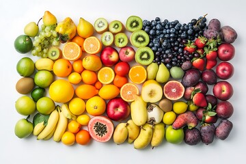 pack of fruits and berries on screen