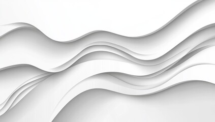 Obraz premium Abstract wavy layered design