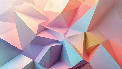 Fototapeta premium abstract background with triangles