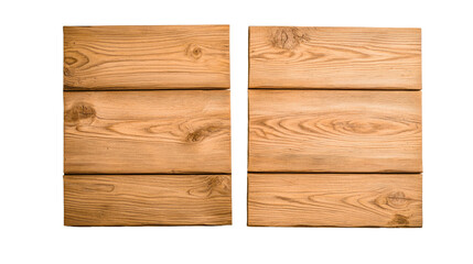 Natural Wooden Planks with Knot Patterns for Home Decor, Construction, and Craft Projects