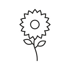 flower plant outlines