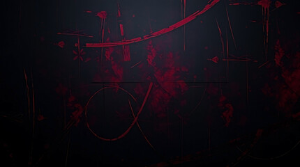 Obraz premium Dark Gothic Grunge Texture Background for Alternative and Edgy Designs