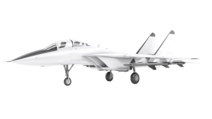 Sleek and Modern Fighter Jet Design with Innovative Features and Streamlined Shape