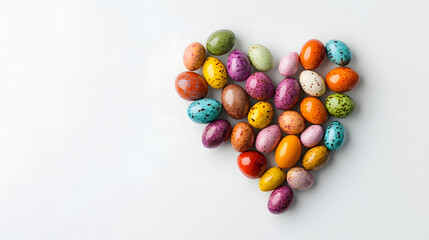 Obraz premium easter, egg, eggs, holiday, decoration, celebration, chocolate, food, color, spring, colorful, christmas, colored, yellow, blue, ball, candy, green, symbol, tradition, sweet, paint, traditional, isola