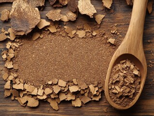 Warm Brown Corkboard Texture for Eco-Friendly Themes