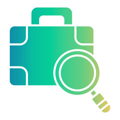 luggage Gradient icon