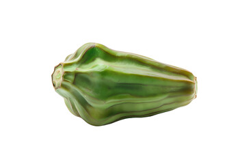 Naklejka premium Fresh Okra isolated on white background